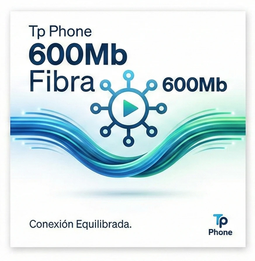 Fibra Óptica Empresa 600Mb